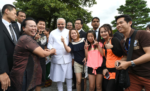 Narendra Modi in Japan