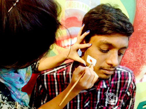 World Cup fever comes alive in Bangalore's Orion Mall