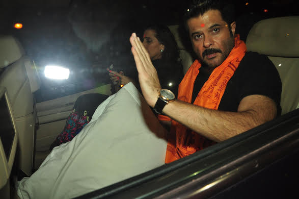 Anil Kapoor visits Siddhivinayak Temple