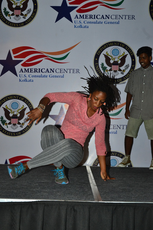 Hip-hop artists from America  performs in Kolkata