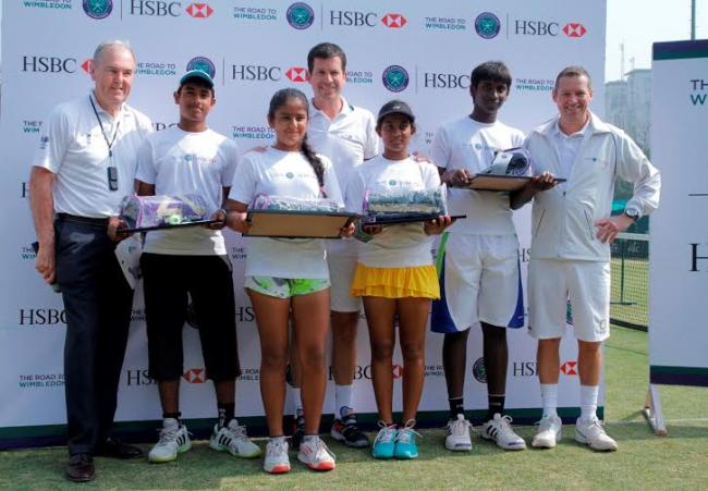 Junior Indian Tennis players impress Tim