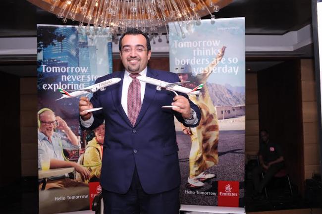 Emirates announces to launch  13th weekly flight to Kolkata