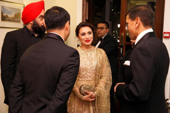 Rani Mukerji at Charles Foundation dinner