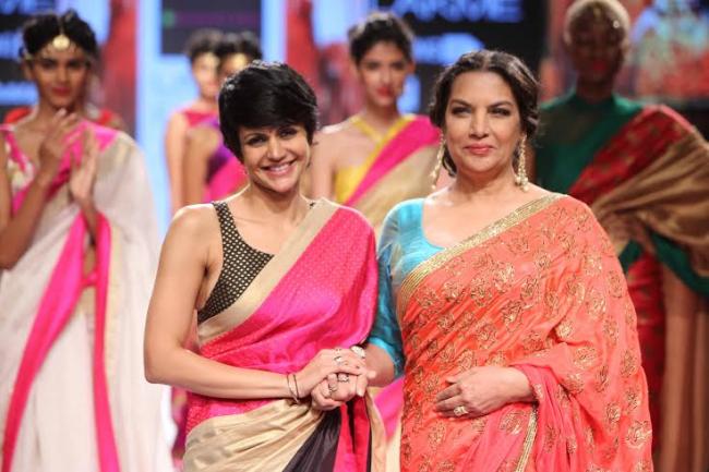 LFW: Kunal Anil Tanna, Mandira Bedi and Aartivijay Gupta's collections showcased
