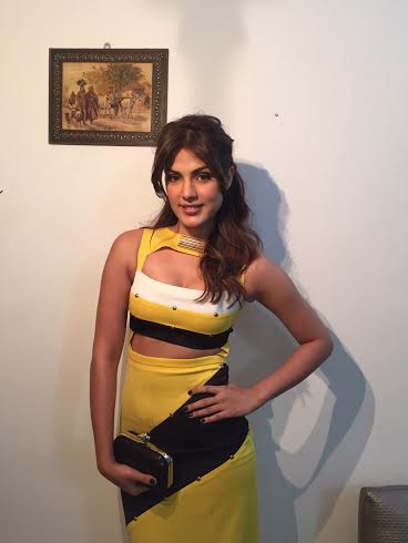 Rhea Chakraborty attends designer Manish Malhotra's Lakme fashion week show