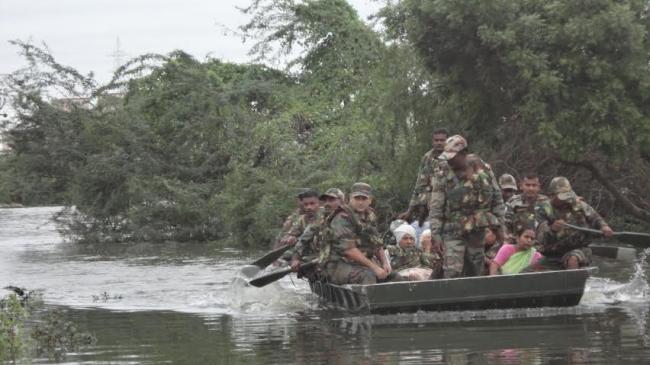 Army continues flood relief operations 
