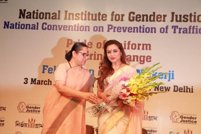 National Institute of Gender Justice honours Rani