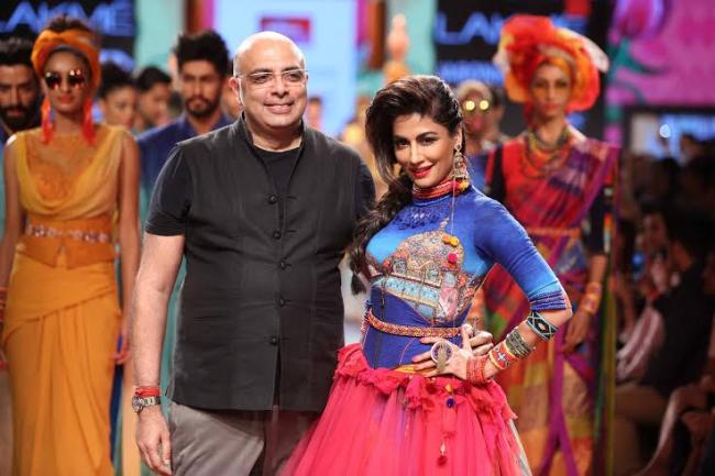 LFW: Tarun Tahiliani's vibrant, iconic collection inspired by The Singh Twins' paintings