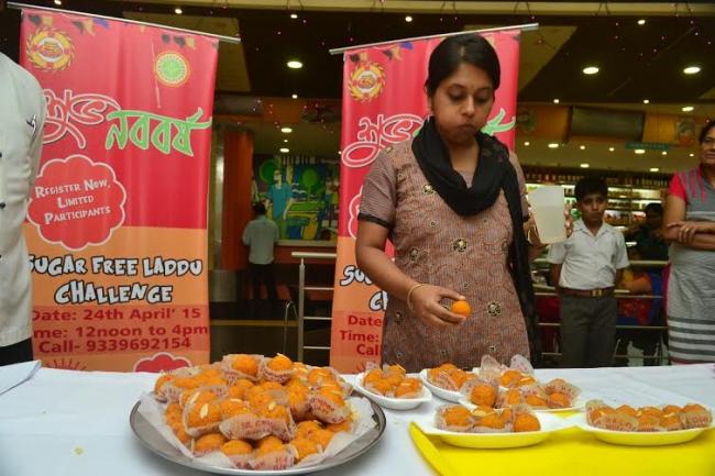 Haldiram hosts sugar free laddu challenge competition for ladies in Kolkata
