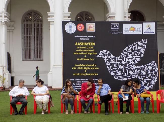 CRY, The Indian Museum hosts Ashayein with children in Kolkata