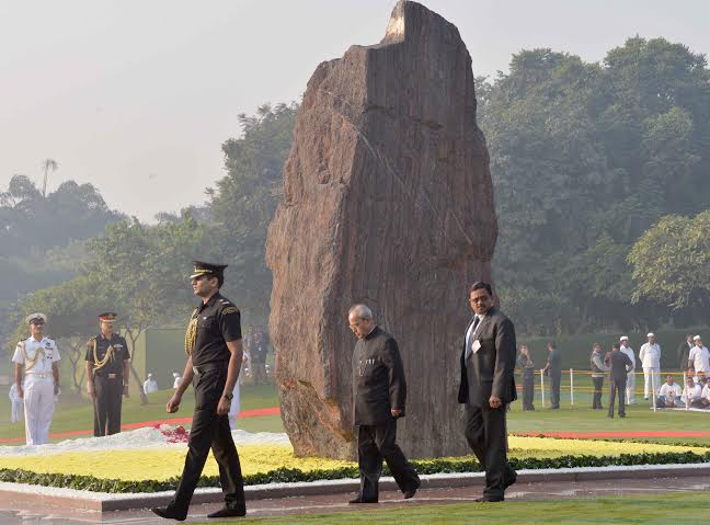  Late Smt. Indira Gandhi, on her 98th Birth Anniversary, at Shakti Sthal, in Delhi