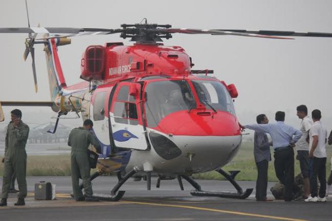 IAF continues rescue and relief in Tamil Nadu, Andhra 