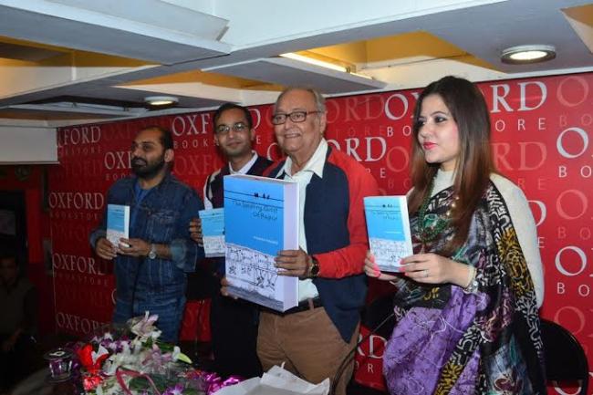 Soumitra Chatterjee launches Priyonkar Dasgupta's book on ghost