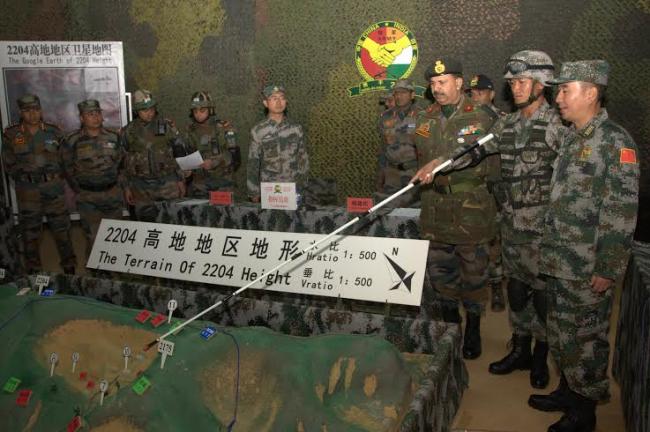 India,China participate in Joint Exercise Hand in Hand 2015