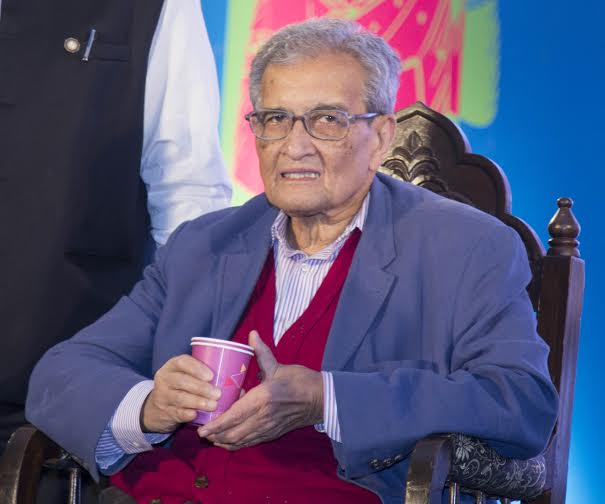 Amartya Sen participates in Kolkata Literature Festival