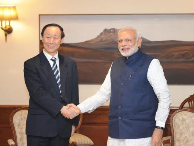 Wang Jiarui calls on PM Modi