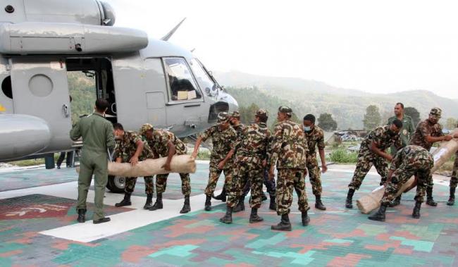 IAF continues evacuation activities in Nepal 