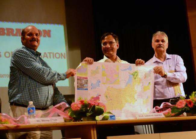 Ashutosh Sharma addresses at Diamond Jubilee Celebrations of National Atlas & Thematic Mapping Organization (NATMO)