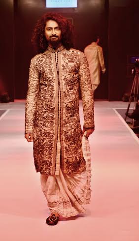 Kolkata: Sharbari Datta showcases her collections at  Kingfisher Ultrla Bengal Fashion Week