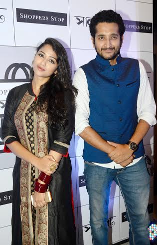 Parambrata glams up Shoppers Stop Sananda Pujor Bazar 