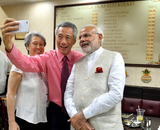 PM Modi in Singapore