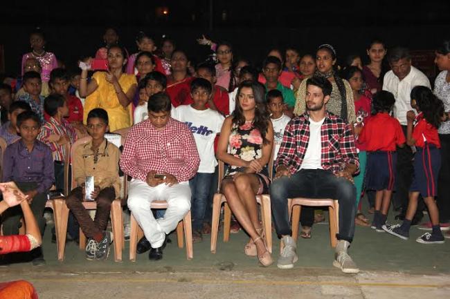 Krishna Chaturvedi , Ruhi Singh promote 'Ishq Forever' at Willingdon Catholic Gymkhana