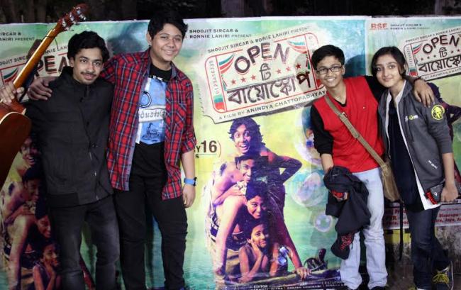 Team "Open Tee Bioscope" captures North Kolkata walls  