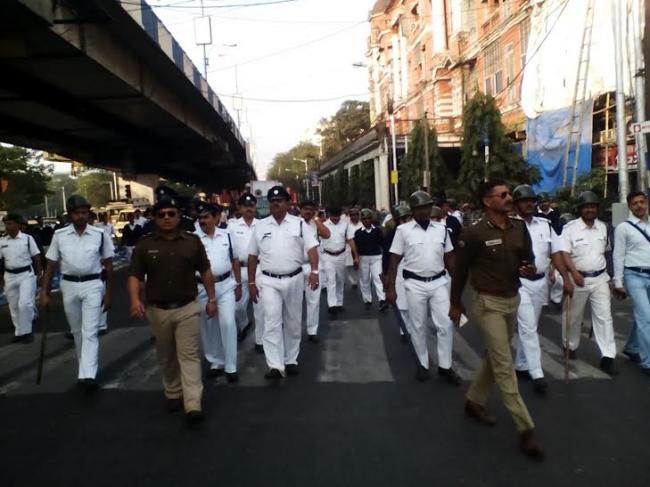 Kolkata: Left parties protest against Obama's visit to India
