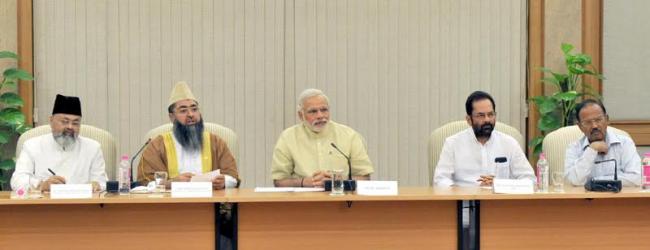 Delegation of leaders from Muslim community meets PM Modi