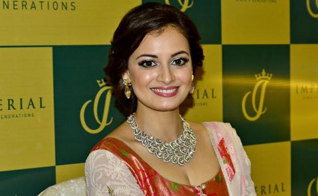 Dia Mirza inaugurates jewellery showroom in Kolkata