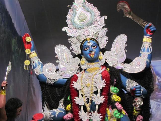 Naba Yubab Sangha worships Goddess Kali