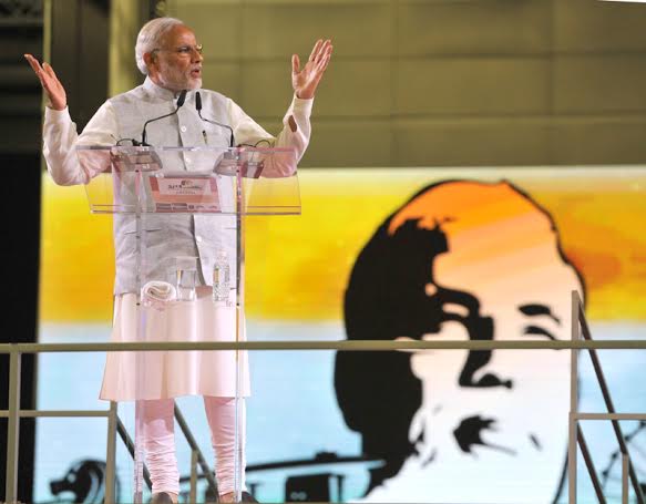 All I want to work towards is development: Modi tells Indian diaspora in Singapore
