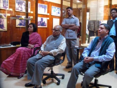 Ex-Karnataka Guv  visits Maulana Azad Museum in Kolkata 