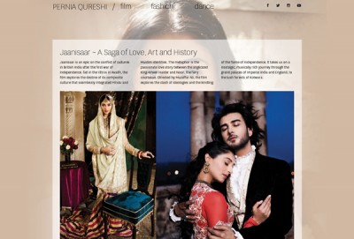 Pernia Qureshi launches her personal website