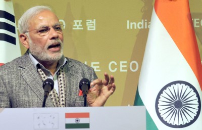 Modi meets  top ministers