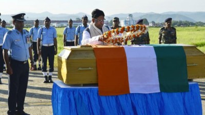  The mortal remains of the former President of India, Dr. A.P.J. Abdul Kalam