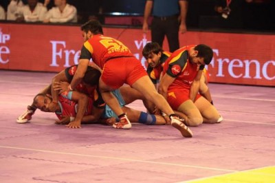 Jaipur Pink Panthers beat Bengaluru Bulls