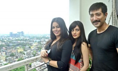 Actress Mahima Chaudhury visits Kolkata