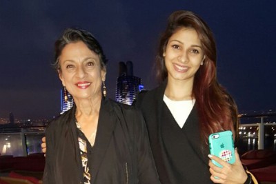 Tanishaa and Tanuja on Norwegian Cruise line for IMFFA