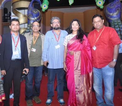 Natoker Moto's  cast, crew walk red carpet at IFFI 2015