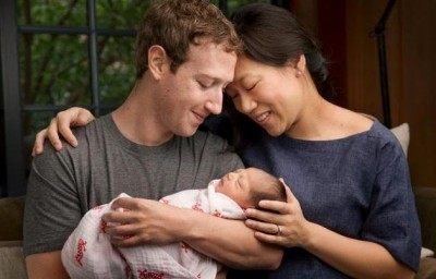 Zuckerberg-Priscilla blessed with daughter, to give 99 pc Facebook share for human good