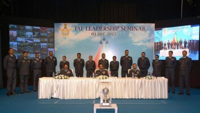 Arup Raha attends Indian Air Force Leadership Seminar