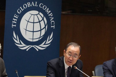 Ban calls on Global Compact to help end poverty, transform lives, protect planet