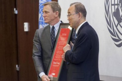 Global advocate Daniel Craig to boost UN's incredible work on mine action