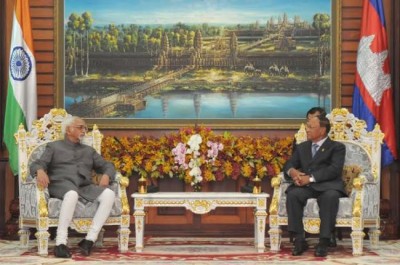  India , Cambodia share the common heritage of Buddhism and the philosophy of compassion, tolerance and non-violence: Ansari