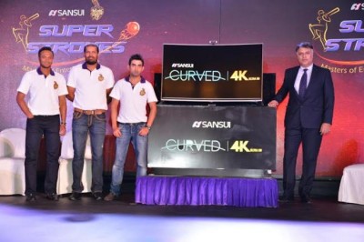 Sansui launches Futuristic Curve Ultra HD LED TV
