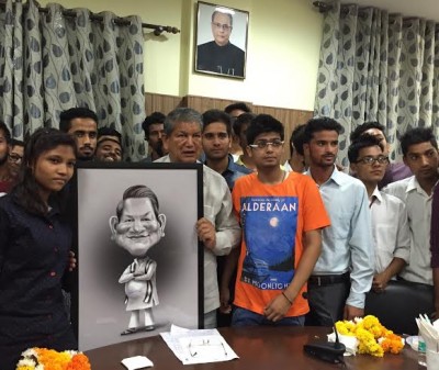 CM Harish Rawat pleasantly stumped by Uttarakhand youth