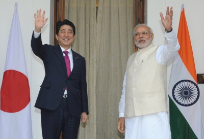 Media Statement by Prime Minister Modi with Japanese Prime Minister in New Delhi