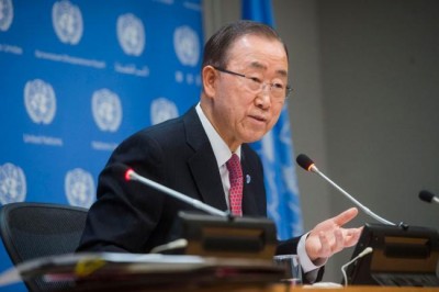 After 'year of breakthrough and horror,' Ban urges greater collaborative action to tackle crises in 2016