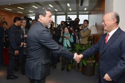 UN nuclear chief meets Iranian minister to boost understanding